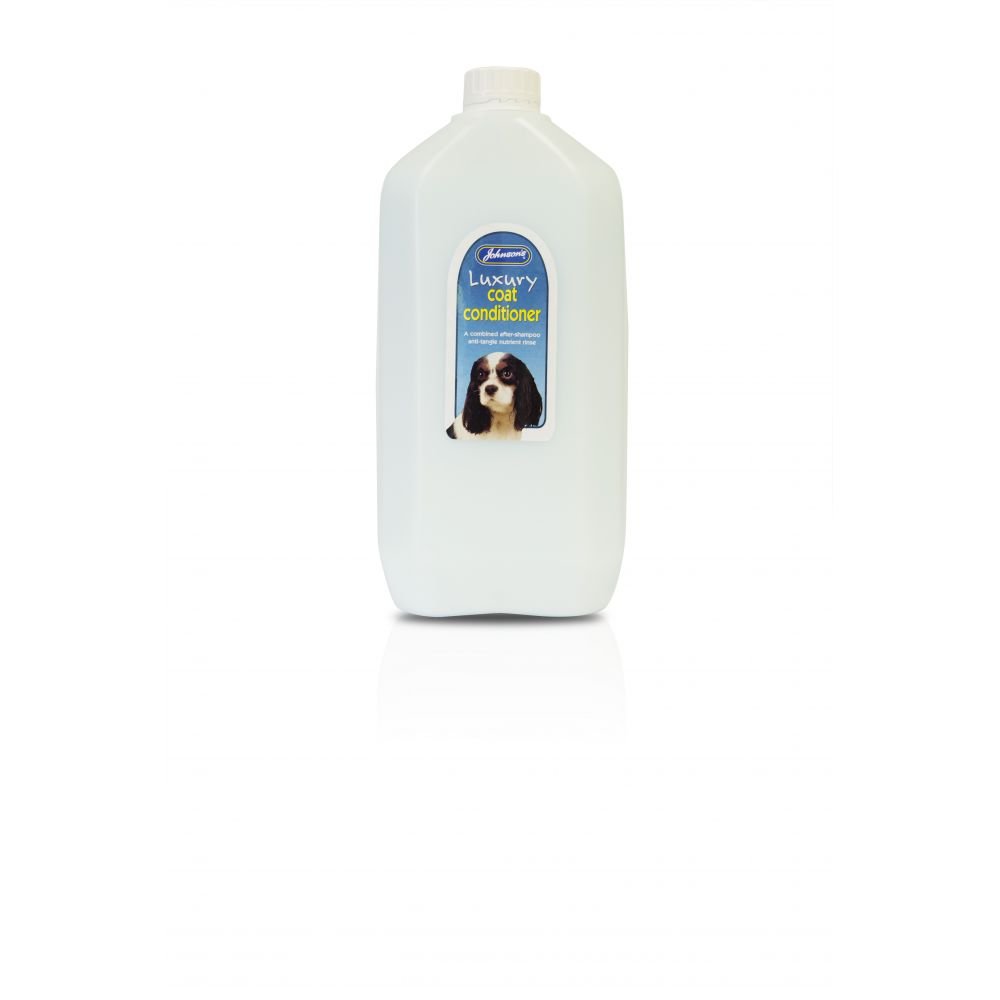 Johnsons Luxury Coat Conditioner 5 Litre,White
