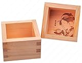 M.V. Trading MOMS102S2V Japanese Masu Wooden Square