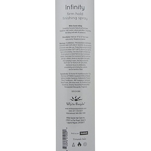 White Sands Infinity Finishing Hairspray 285g Wsinfinity Buy