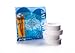 AquaOlive 4 Pack Climbing Wheels/Rings- Compatible with Dolphin Robotic Pool Cleaners. Fits All Models. Replaces Part #: 6101611.