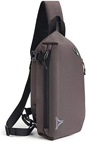 Dacgua ショルダーバッグ メンズ ボディバッグ 斜めがけバッグ Usbポート 軽量 大容量 軽量撥水 多機能 Ipad Mini収納可能 ショルダー付替え可能 通学 通勤 旅行 アウトドア サイクリング スポーツ カジュアル