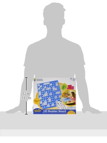 Learning Resources LER1332 120 Number Board, 181 Pieces