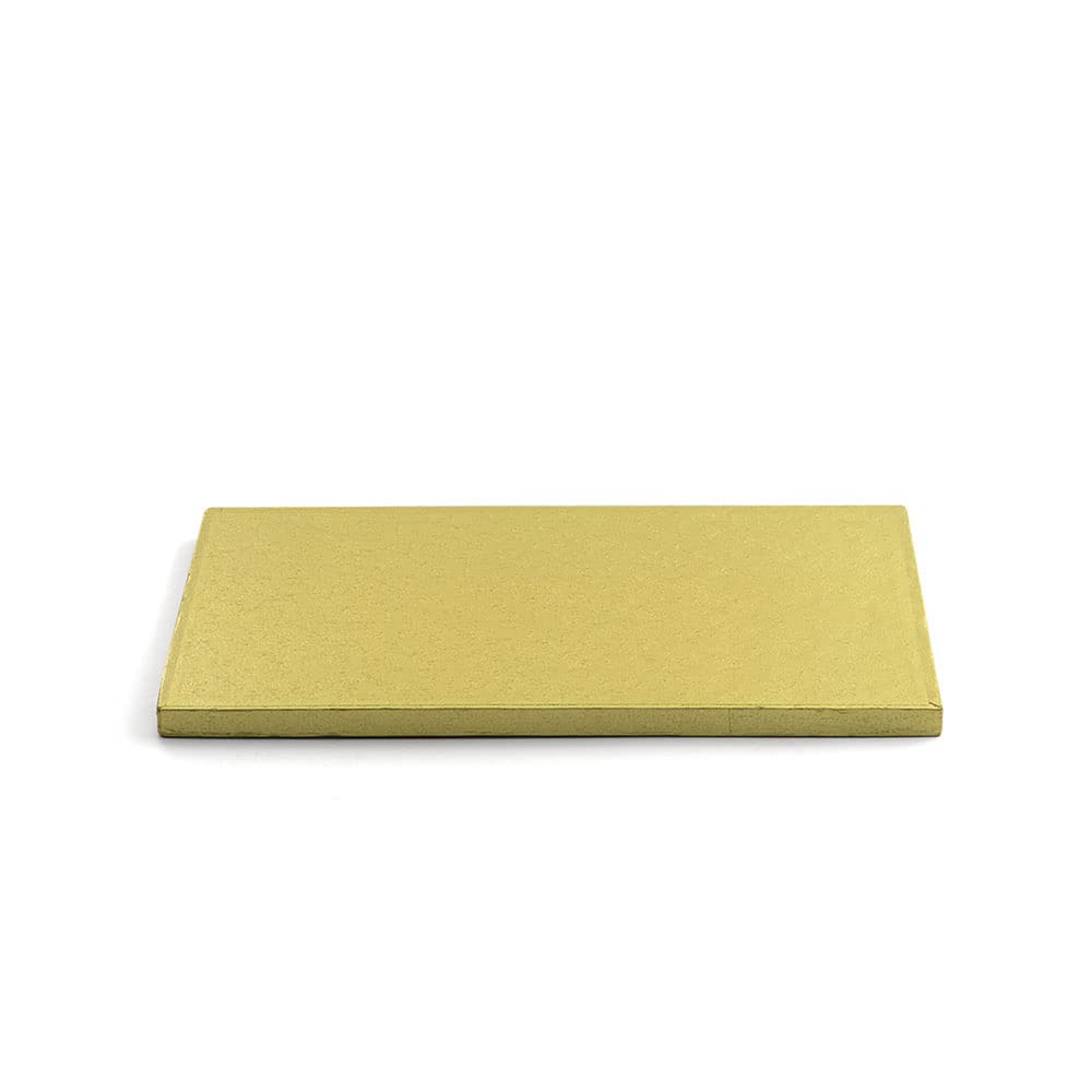DECORA 0931709 Gold Oblong CAKEBOARD CM 30X40X1,2 H, Carta
