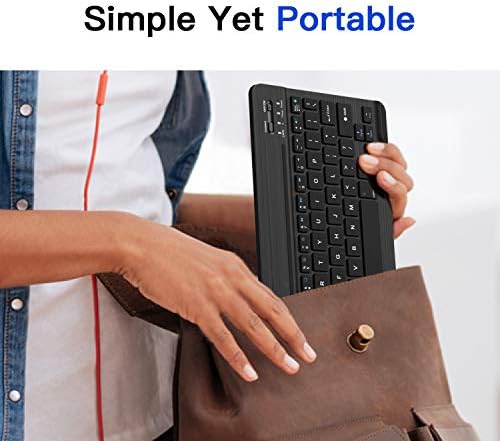 MoKo Clavier Bluetooth pour 2018/2017 iPad 9.7 6ème/5ème génération/iPad Pro 9.7/iPad Air/iPad Air 2, Clavier Ultra-Mince sans Fil avec Batterie Rechargeable et Confortable Tactile Slim - Noir - Bestbluetooth.fr MoKo Clavier Bluetooth pour 2018/2017 iPad 9.7 6ème/5ème génération/iPad Pro 9.7/iPad Air/iPad Air 2, Clavier Ultra-Mince sans Fil avec Batterie Rechargeable et Confortable Tactile Slim - Noir