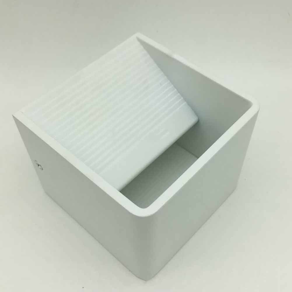 GAOJUAN Wandlampe Doppelkopf Wandleuchte Führte Einfache Quadratische