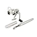 TOOGOO(R) Pocket Pen Fishing Rod + 4.3:1 Spinning Reel Tackle Set