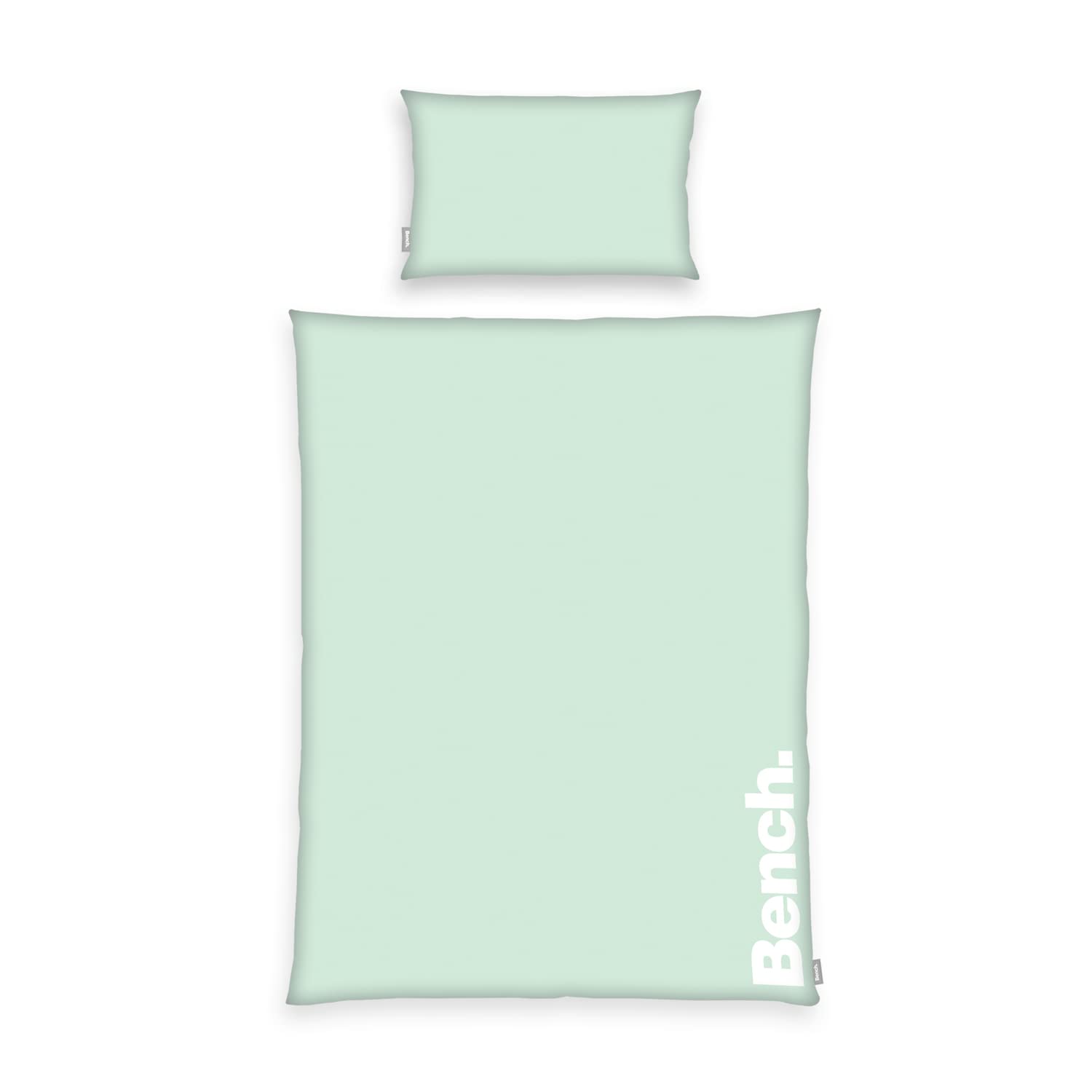 Bench Bedding Set, Green/White, 65 x 100 cm, 160 x 210 cm