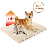 FOCUSPET Cat Thermal Mat, Pet Heating Pad Dog Bed Mat 28