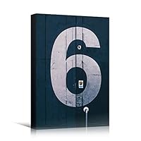 Canvas Wall Art Painted Words Bedroom Industrial Inspirational Modern Art Multicolor Neon Photography Quotes Urban - 12x18 inches