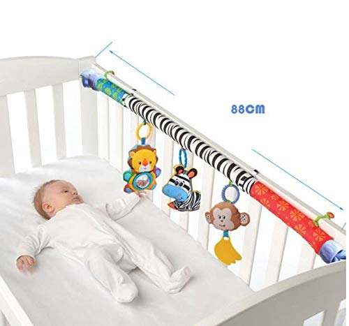 Marbeine Arche Universelle Deveil De Jeux Bebe Barre Poussette Jouets Bebe Enfant Clip Lit De Berceau Landau A Suspendre Les Animaux Jouets Pour Poussettes Jouets D Eveil