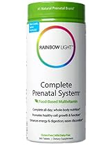 Rainbow Light - Complete Prenatal System Multivitamin 360 Tablets, Folic Acid, Iron, Probiotics