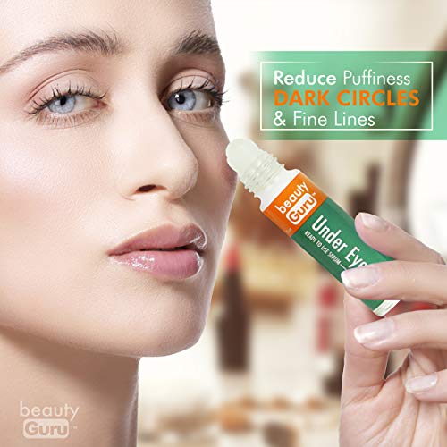 Beauty Guru Vitamin C Under Eye Serum Anti Aging Eye Roller With Sea
