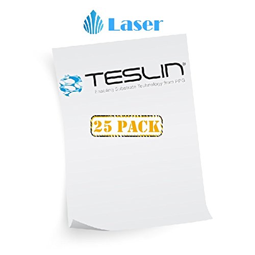 Teslin Synthetic Paper - for Laser printers - 8.5" x 11" | 25 Pack