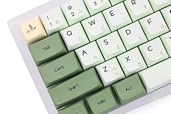 XDA V2 Matcha Green Tea Dye Sub Keycap Set Thick