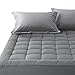 Balichun O Queen Mattress Pad (Dark Grey, King1)