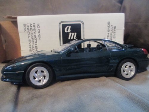 #6801 Ertl/AMT 1993 Dodge Stealth R/T Turbo,Emerald Pearl Green 1/25 Plastic Promo,Fully Assembled