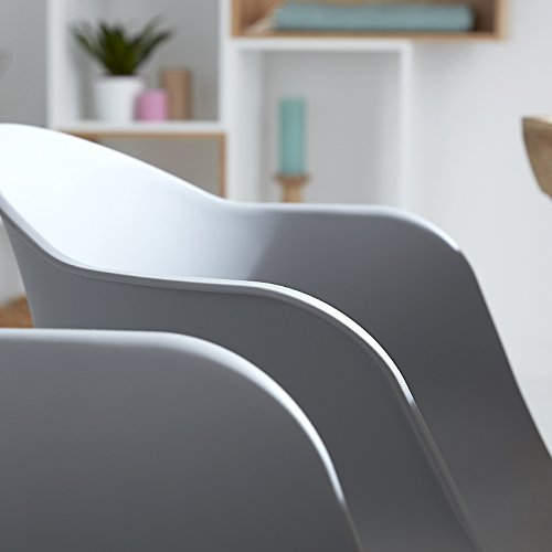 Romeo-Set-da-2-sedie-da-lounge-in-stile-retro-ideali-anche-come-sedie-da-pranzo-materiale-Polipropilene-colore-grigio-43x80x53