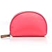 Mossio Cosmetic Case, Lightweight Handbag with Multiple Compartments Travel Makeup Case Rose Red