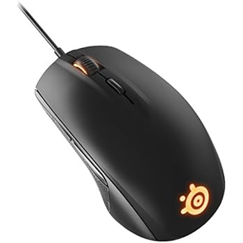 SteelSeries Rival 100, Optical Gaming Mouse - Black