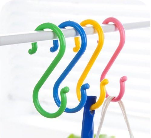 Hangers for Accessories S-hook Hanging Clothes Hanger Coat Hooks Kitchen Tool S Hook Up (24)