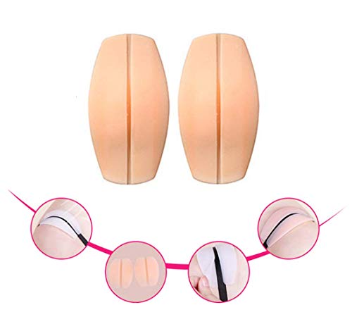 image for Ksweet Women's Bra Strap Cushion Pads 3/4 Pairs Non-slip Shoulder Pad 