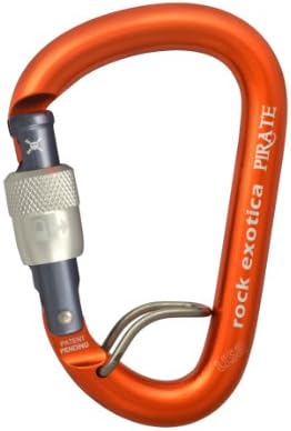 Rock Exotica Pirate Locking Carabiner - WireEye
