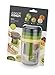 Joseph Joseph Spiro Hand Held Vegetable Slicer Spiralizer, Spaghetti Zoodle Zucchini Noodle Food Maker, Dishwasher safe - Green