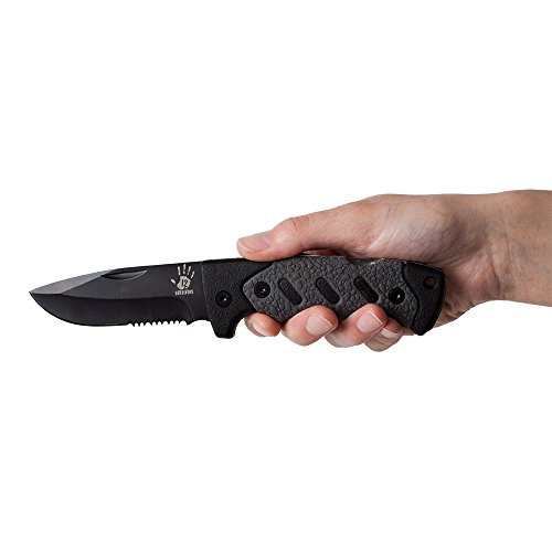 12 Survivors Folding Knife Kit, Black (Certified Refurbished)