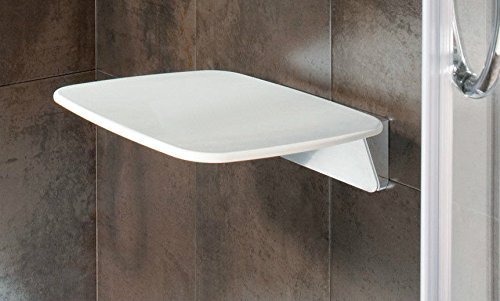 e-Plumb 23608 Stroma Shower Seat, White