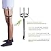 JUMYGEAR Stirrup Shirt Stays for Men or Police or Military, Shirt Suspenders Strap Shirttail Tucked in,2Pack-1 Pair