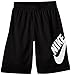 Nike Boys Youth SB Logo Dri Fit Shorts (L (12-13 Years), Black/White)