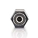 C2G 03174 3.5mm Stereo Female to 3.5mm Mono Male Adapter, Black