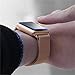 SICCIDEN Compatible with Apple Watch Band 38mm 40mm, Milanese Loop with Magnetic Clasp Stainless Steel Replacement Band Compatible with Apple Watch Series 4 Series 3 Series 2 Series 1, Champagne Gold