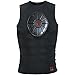 G-Form Youth Baseball Pro Sternum Shirt with Back, Black, Youth Medium
