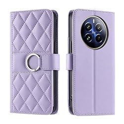Lucyliy Compatible with Realme 12 Pro 5G Case Flip