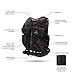 Armacorp X-1 Tactical Vest for Combat Training, Field Operations and Special Missions - Lightweight Breathable Vest, Adjustable Sizes, Unisex, 600D Nylon Assault Gear (Black)