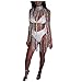 MineSign Diamond Choker Necklace Long Tassels Choker Wide Chain Necklace Fashion Jewelry Gold