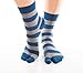 V-Toe Tabi Flip Flop Socks Stripes