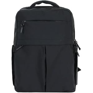 EMMAFY Minimax Mini Backpack for Women, Roomy Small Backpack with 11 Pockets, Lightweight Hands-Free Water-Resistant
