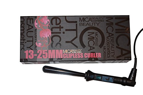 Mica beauty clipless 13-25 mm tourmaline curler