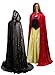 Little Adventures Full Length Deluxe Velvet Cloak/Cape with Lined Hood for Adults