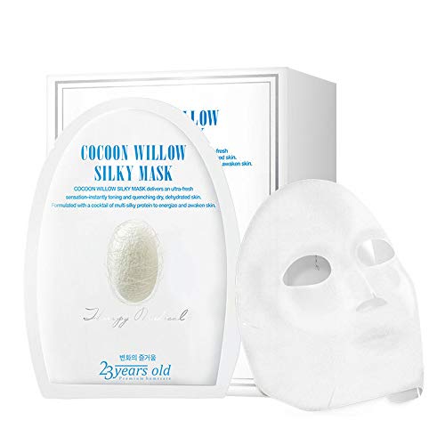 23 Years Old Cocoon Willow Silky Mask - Delivers Ultra Fresh Instant Toning, Quenching Dry Dehydrate - //coolthings.us