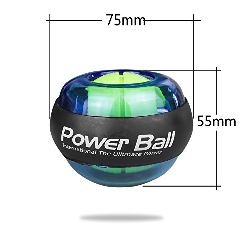 Wisdoman Wrist Ball Gyroscope Strengthener Ball, Gyroscopic Wrist and