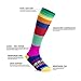 NEWZILL Medical Compression Socks for Women and Men Circulation 20-30 mmHg Best Compression Stockings for Running Athletic Travel Flight Nurses Rainbow