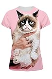 YUTRENDS Unisex Short Sleeve 3d Creative Graffiti Print Hip Hop Style T-shirts
