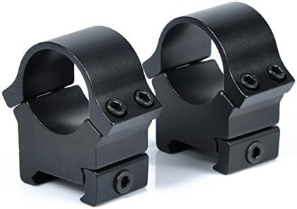 WOLTIS Mid-Profile 1" Scope Ring 0.996" Centerline Height Picatinny Weaver Rail Mount