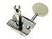 Dopro Nickel with Aged White Button Split Shaft Vintage Guitar Tuning Keys Pegs Tuners for Strat Tele