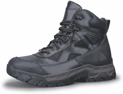 ACE Hiking Boots Shoes for Crews Badlands Durable Workwear Utility Industrial Amazon.com: ACE Nano-Composite Toe Slip-Resistant Work Shoes  main image 4