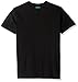 BOSS Green Men's Tee 3 Logo Print Crew T-Shirt, Black, L