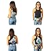 Holographic Fanny Pack, Belt Bag for Women | Adjustable Supreme Waist Bag, Phanny Pack for Kids, Adults, Silver | Great for Hiking, Travel, Festival, Rave, Party